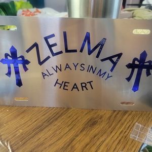 Personalized license plate